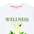 T-shirt a maniche corte HUGO 
                    RAGAZZO