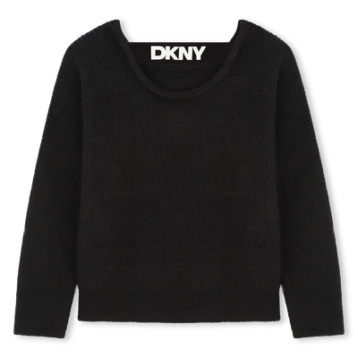 Pullover in maglia DKNY BAMBINA