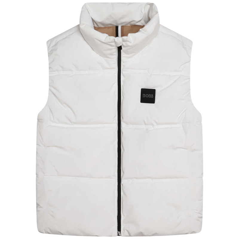 Piumino idrorepellente con zip