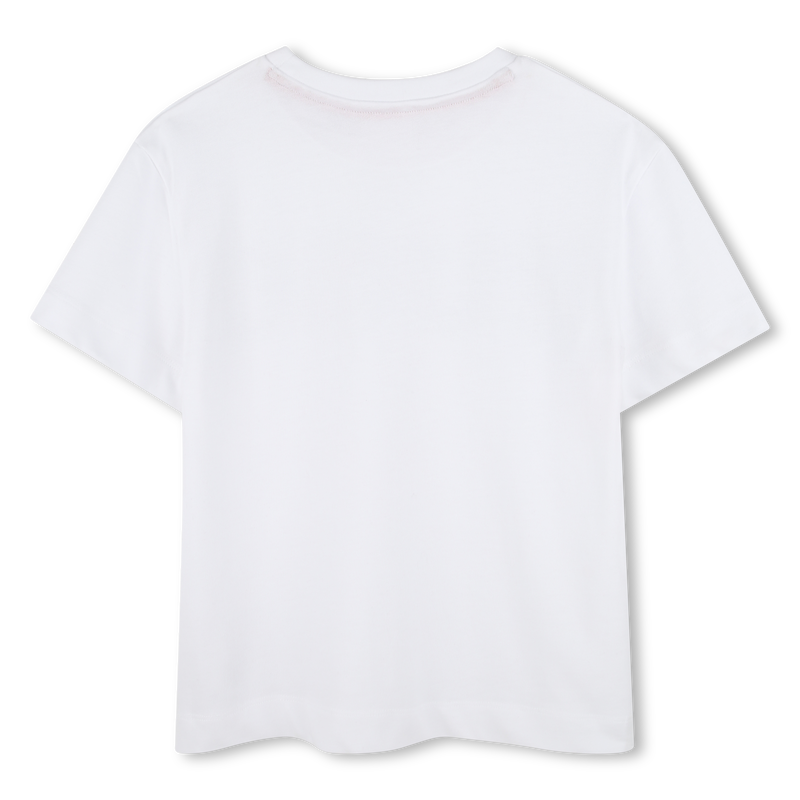 T-shirt cotone logo borchiato HUGO 
                        BAMBINA
