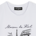 T-shirt a maniche corte KARL LAGERFELD KIDS 
                    BAMBINA