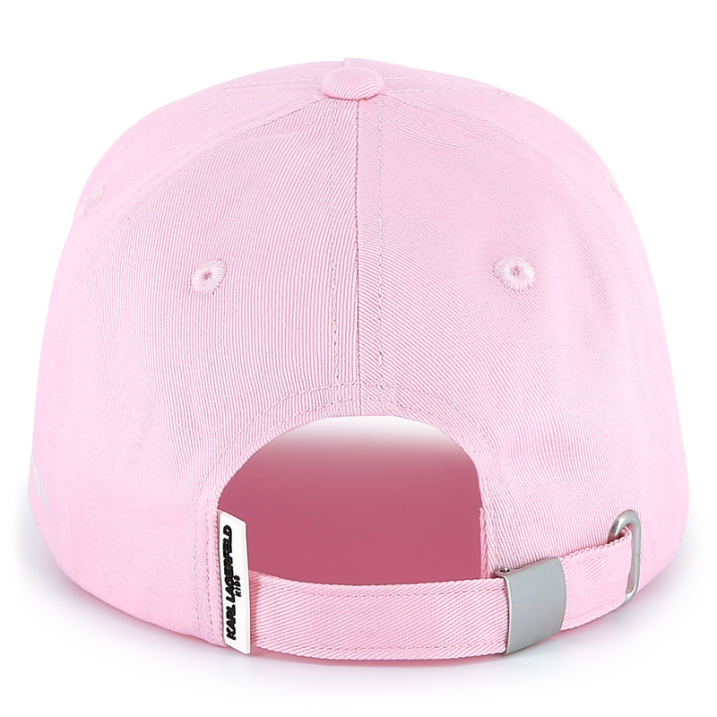 Cappello regolabile in cotone KARL LAGERFELD KIDS 
                        BAMBINA