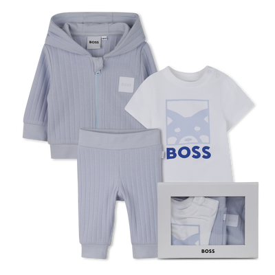 SET CARDIGAN + PANTALONI + T-SHIRT BOSS RAGAZZO