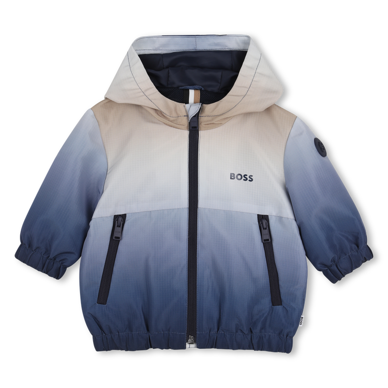 GIACCA A VENTO CON CAPPUCCIO BOSS 
                        RAGAZZO