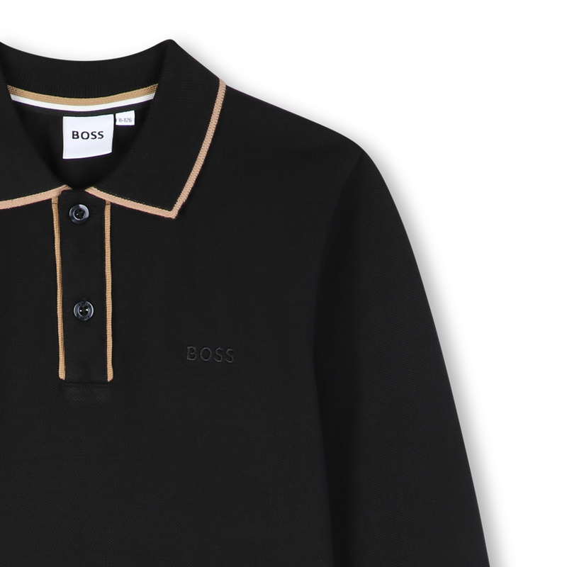 Polo a maniche lunghe BOSS 
                        RAGAZZO