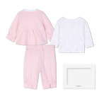 Set pantalone, cardigan e t-shirt GIVENCHY 
                    BAMBINA