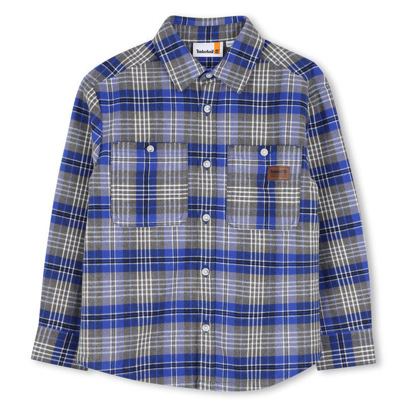 Camicia a scacchi TIMBERLAND 
                        RAGAZZO