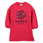 Abito in felpa con maniche a palloncino KENZO KIDS 
                    BAMBINA