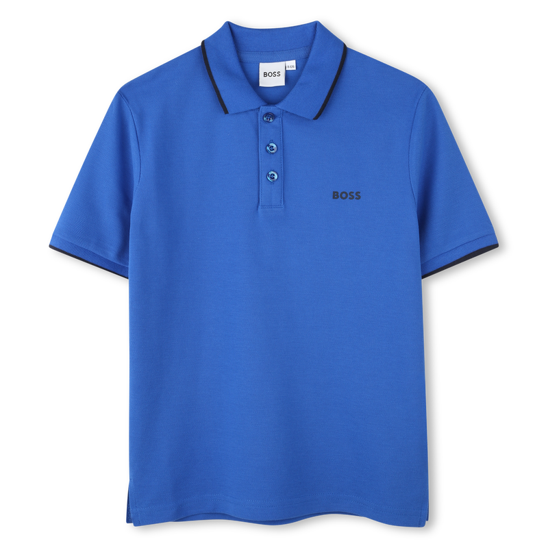 Short-Sleeved Polo Shirt BOSS 
                        RAGAZZO