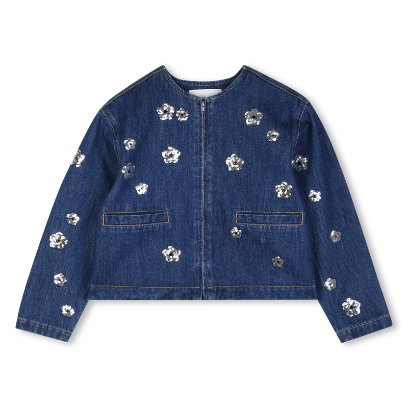 GIACCA CORTA IN DENIM MARC JACOBS 
                        BAMBINA
