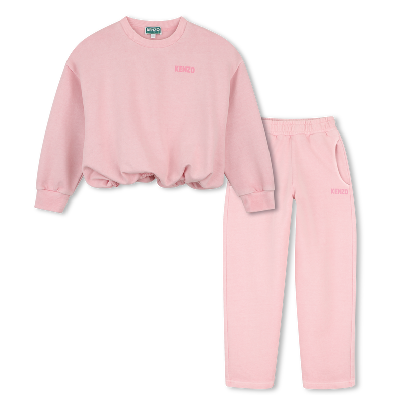 Completo felpa e pantaloni KENZO KIDS 
                        BAMBINA