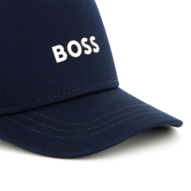 Cappellino di cotone BOSS 
                        RAGAZZO