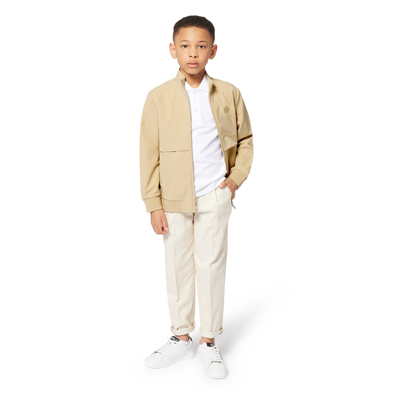 Pantaloni in misto cotone BOSS 
                        RAGAZZO