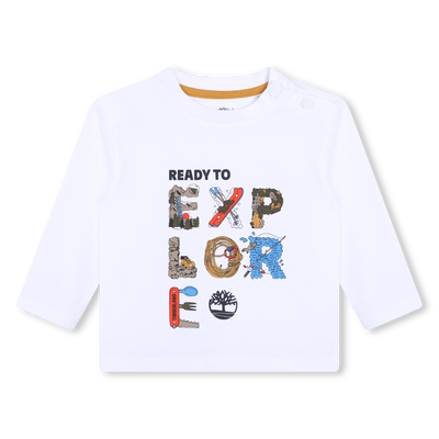 T-shirt a maniche lunghe TIMBERLAND RAGAZZO