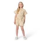 Tuta corta in raso KENZO KIDS 
                    BAMBINA