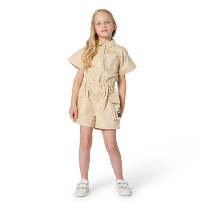 TUTA CORTA IN RASO KENZO KIDS BAMBINA