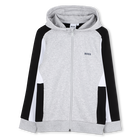 Cardigan con cappuccio, GRIGIO BEIGE, hi-res