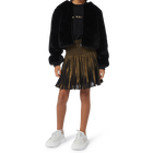 Giubbotto in soffice pile KARL LAGERFELD KIDS 
                    BAMBINA