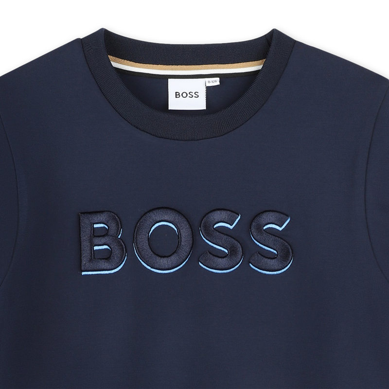 Felpa ricamata BOSS 
                        BAMBINA