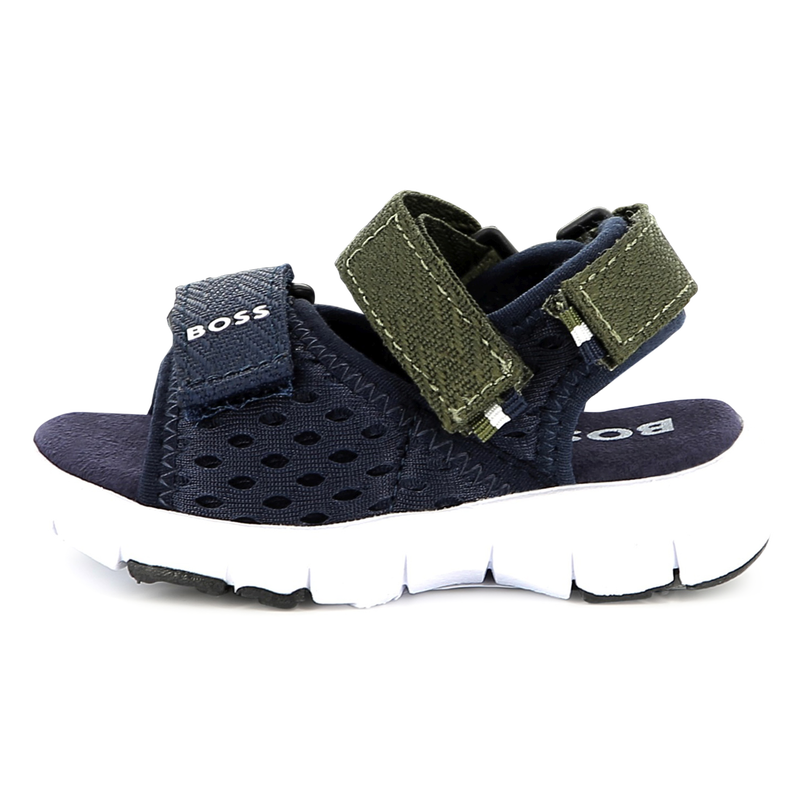 Sandali con scratch BOSS 
                        RAGAZZO