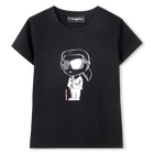 T-shirt manica corta KARL LAGERFELD KIDS 
                    BAMBINA