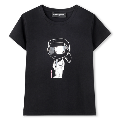 T-SHIRT MANICA CORTA KARL LAGERFELD KIDS BAMBINA