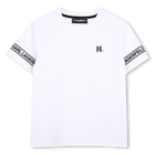 T-shirt a maniche corte, BIANCO, hi-res