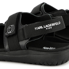 Sandali in pelle a strappi KARL LAGERFELD KIDS 
                    RAGAZZO