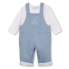 Completo salopette e t-shirt GIVENCHY 
                    BAMBINO