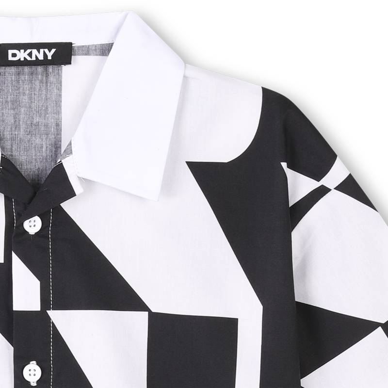 Camicia maniche corte cotone DKNY 
                        UNISEX