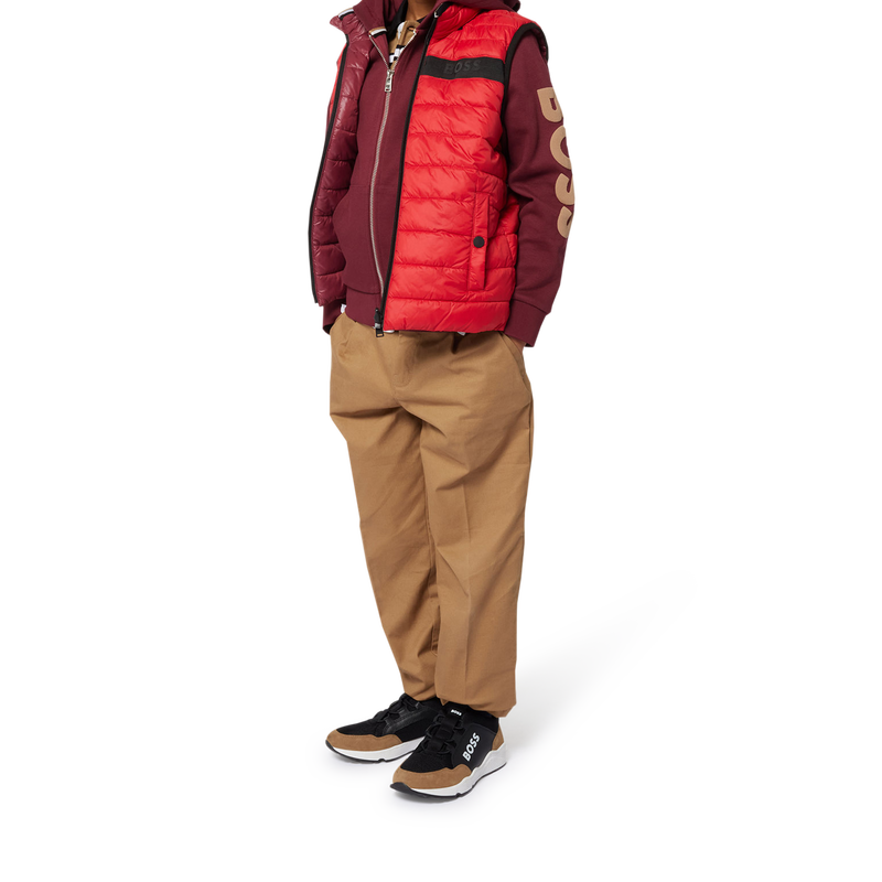 Pantaloni chino in twill BOSS 
                        RAGAZZO