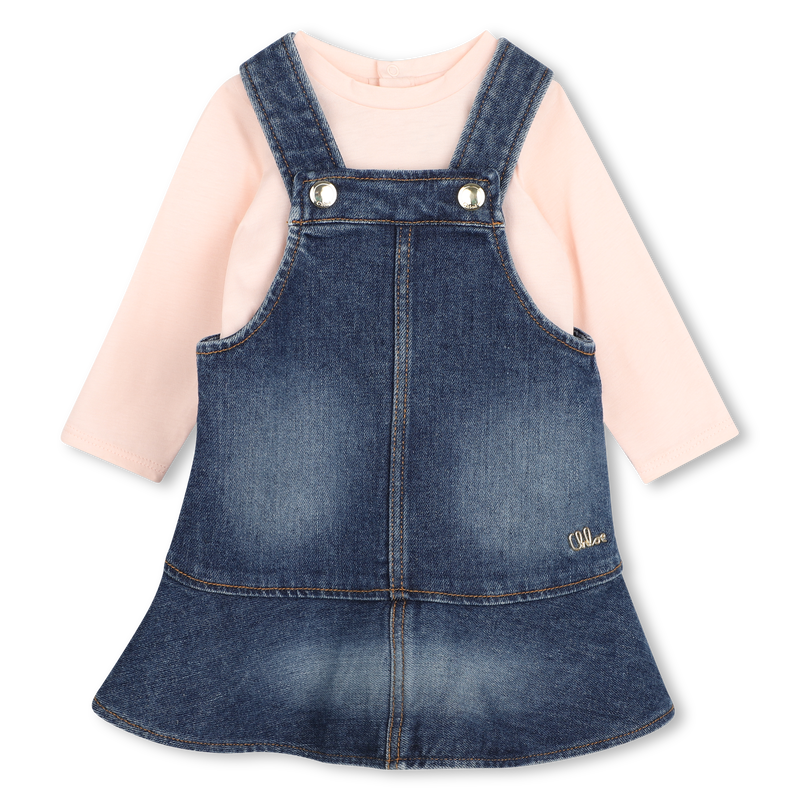 Set vestito e t-shirt CHLOE 
                        BAMBINA