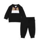 Completo felpa e pantaloni BOSS 
                    RAGAZZO