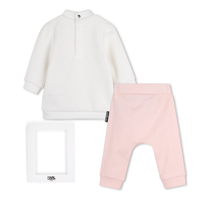 Completo vestito e pantaloni KARL LAGERFELD KIDS BAMBINA
