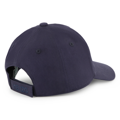 Cappellino ricamato in cotone KENZO KIDS UNISEX