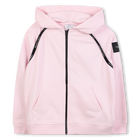 Cardigan con cappuccio, ROSA, hi-res