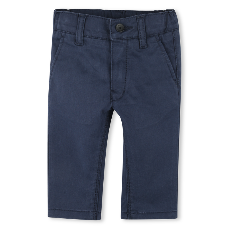 Pantaloni in misto cotone BOSS 
                        RAGAZZO