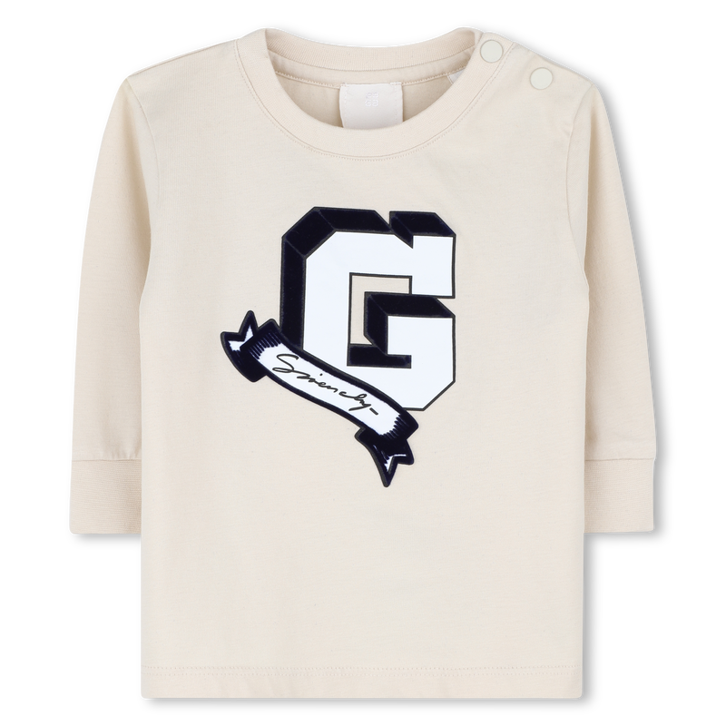 T-shirt con chiusura a scatto GIVENCHY 
                        RAGAZZO