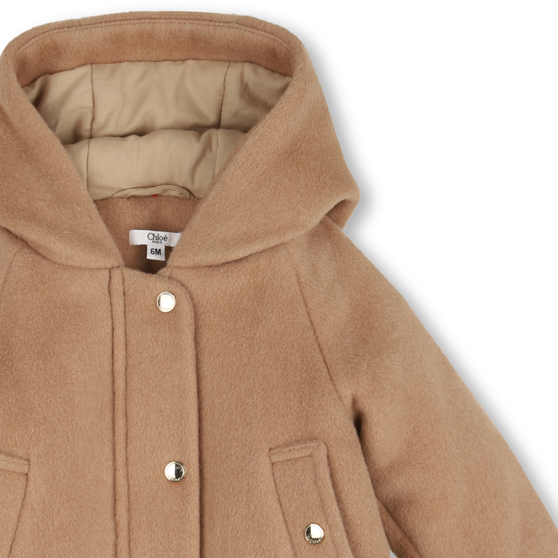 Cappotto con cappuccio CHLOE 
                        BAMBINA