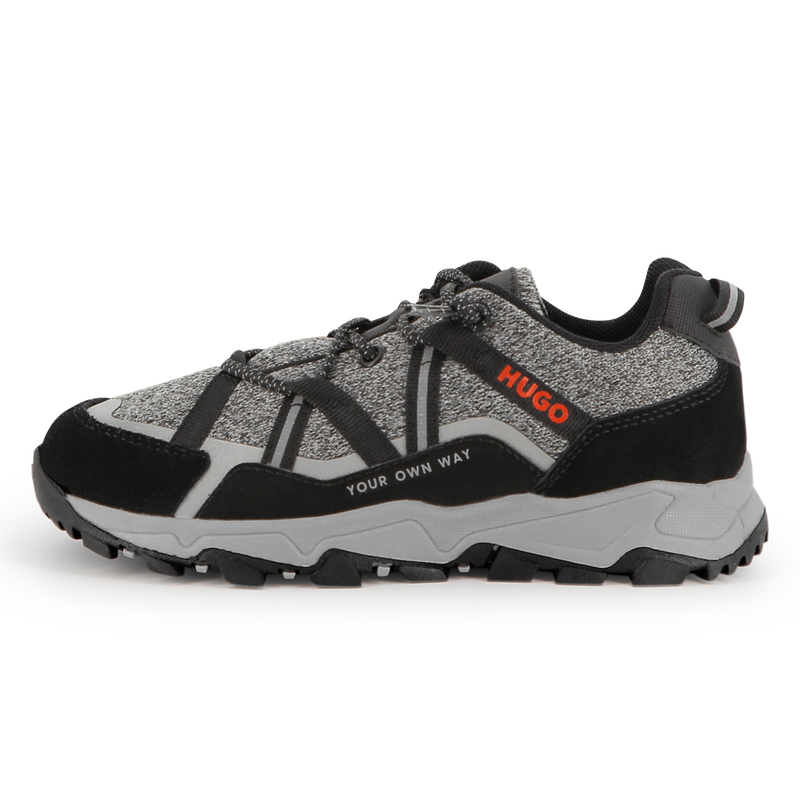 Sneakers in maglia HUGO 
                        BAMBINO