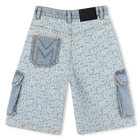 Bermuda multitasca di jeans MARC JACOBS 
                    RAGAZZO