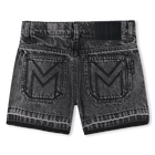 Shorts di jeans con strass MARC JACOBS 
                    BAMBINA