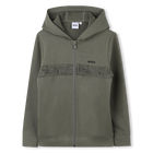 Cardigan con cappuccio, TIGLIO, hi-res