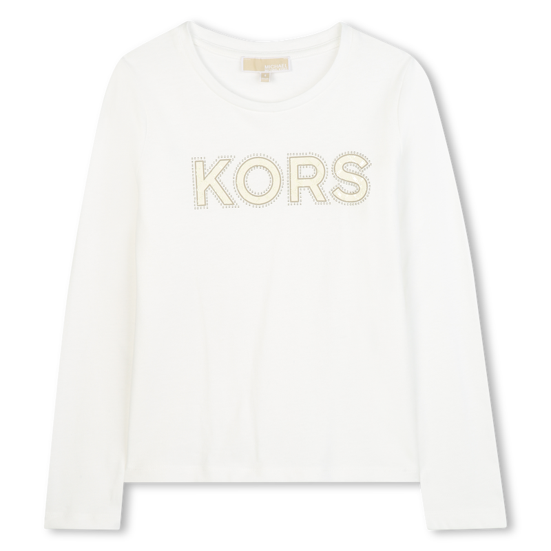 T-shirt in jersey a maniche lunghe MICHAEL KORS 
                        BAMBINA