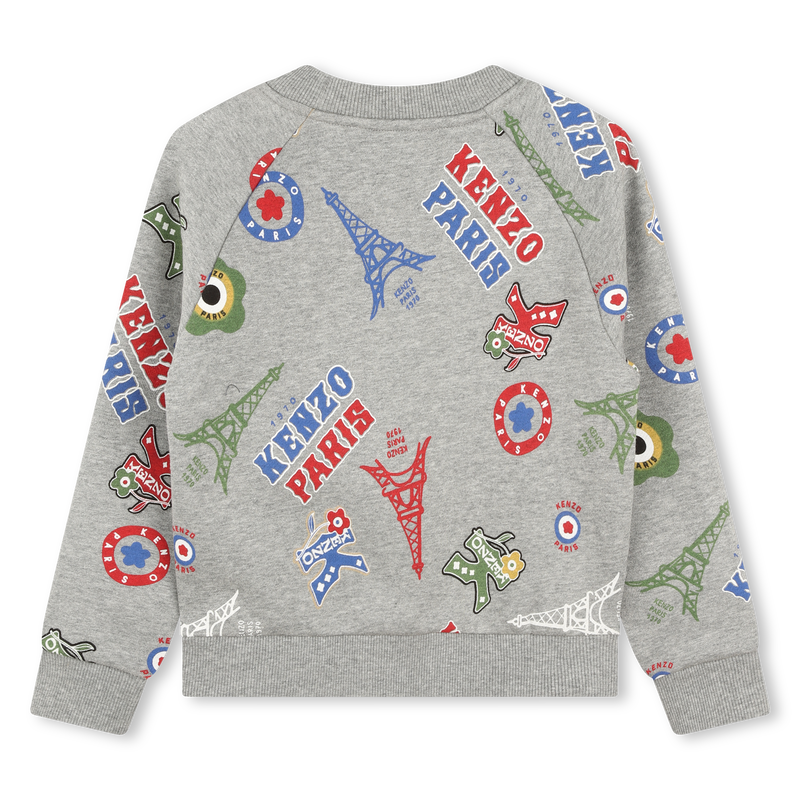 Felpa con stampa KENZO KIDS 
                        RAGAZZO