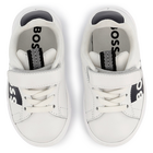 Sneakers pelle, velcro e lacci BOSS 
                    RAGAZZO