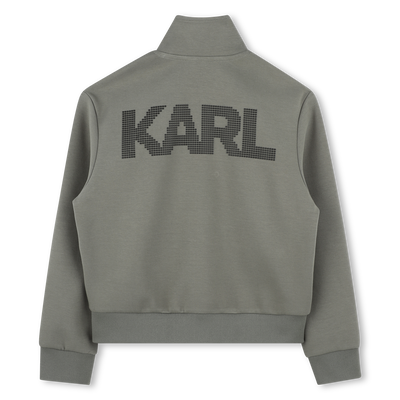 Cardigan da jogging KARL LAGERFELD KIDS RAGAZZO