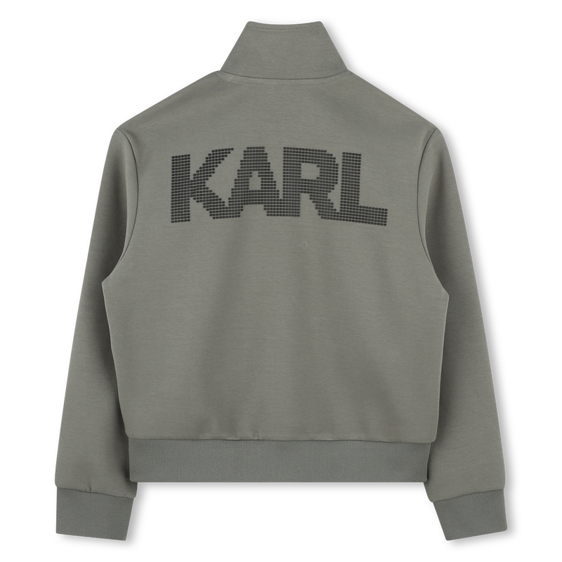 Cardigan da jogging KARL LAGERFELD KIDS 
                        RAGAZZO