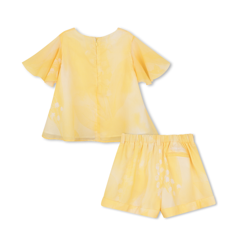 SET T-SHIRT E PANTALONCINI GIVENCHY 
                        BAMBINA