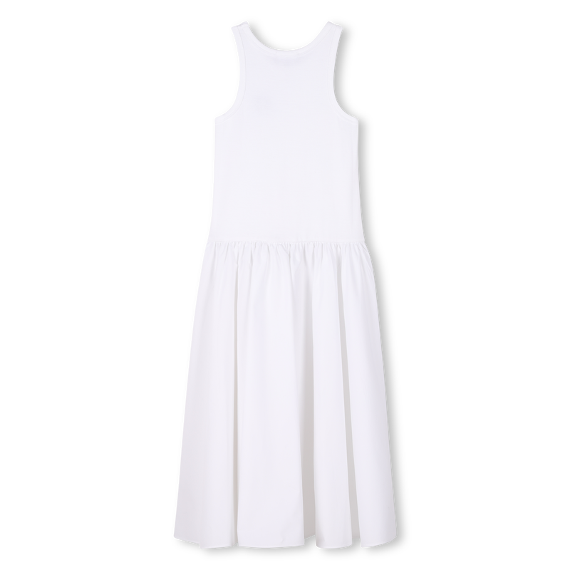 Vestito canottiera in cotone DKNY 
                        BAMBINA